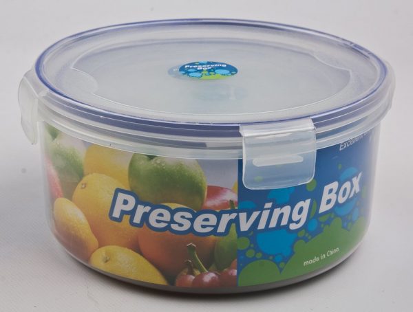 Пищевой пластиковый контейнер с крышкой