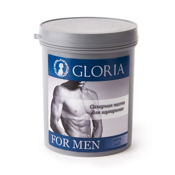 Сахарная паста для мужской депиляции Gloria for Men Ultra Soft