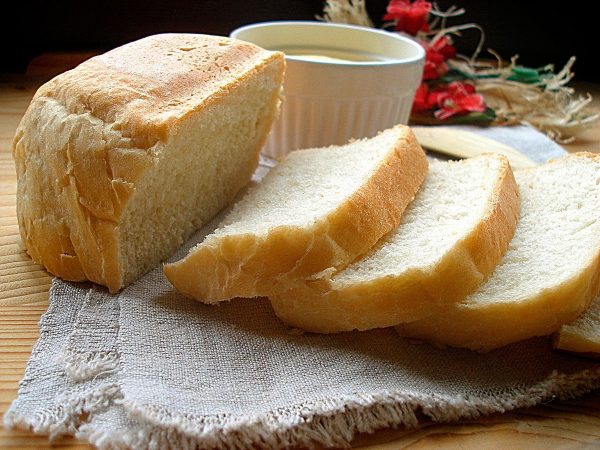 Мякиш белого хлеба