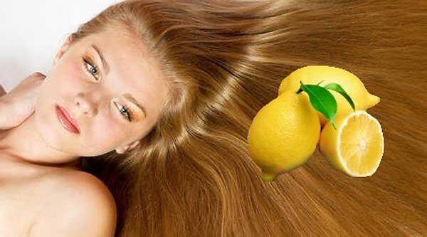 Волосы и лимон