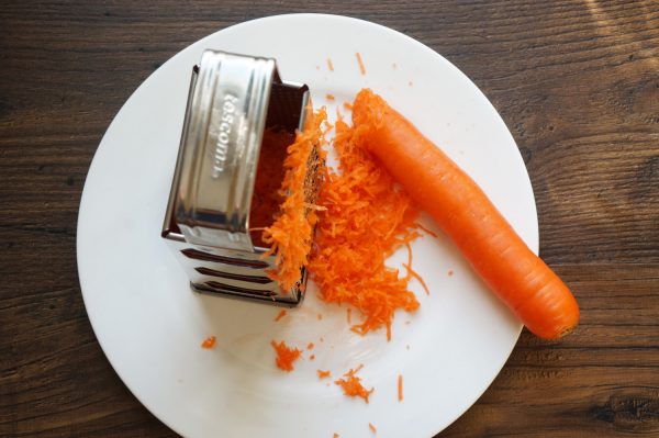Морковь на тёрке