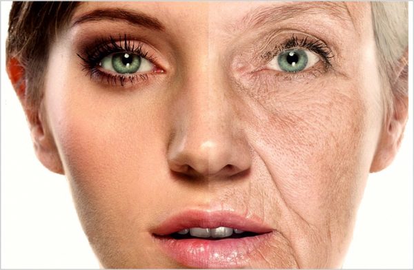 Стареющая кожа лица