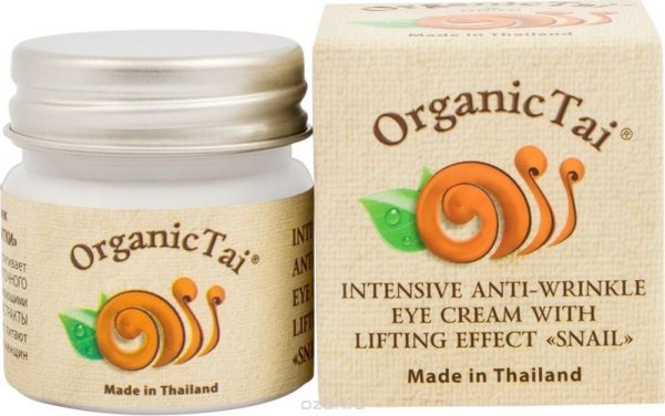 Антивозрастной лифтинг-крем для лица Organic Tai Интенсивный с экстрактом улитки