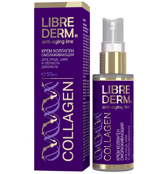 Librederm Anti-Age Line Collagen Крем дневной для лица, шеи и области декольте